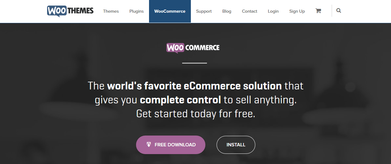 WooCommerce Home Page